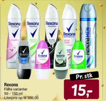 Fakta Tyskland Rexona deo roll-on tilbud