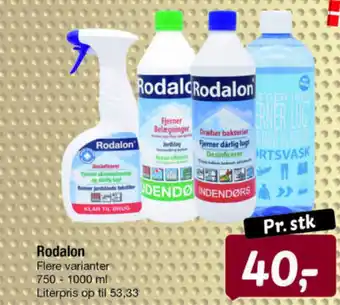 Fakta Tyskland Rodalon rengøring - øvrige tilbud