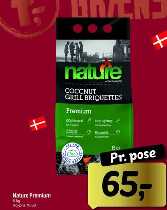 Fakta Tyskland Nature grillbriketter tilbud