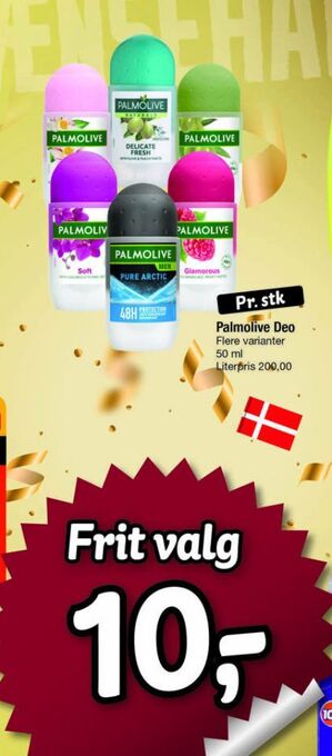 Fakta Tyskland Palmolive deo roll-on tilbud