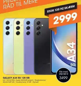 Galaxy a34 5g 128gb
