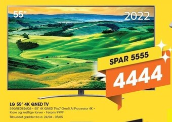 Expert Lg 55 4k qned tv tilbud