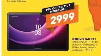 Expert Lenovo tab p11 tilbud