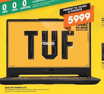 Expert Asus tuf gaming a15 tilbud