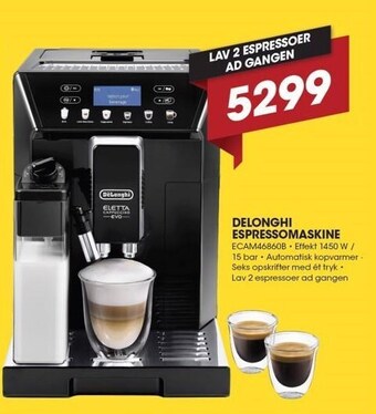 Delonghi espressomaskine