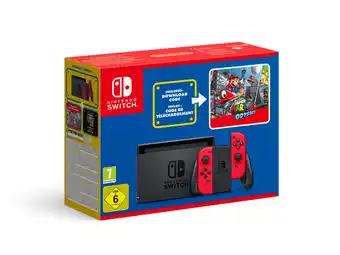 Komplett Nintendo switch + super mario odyssey tilbud