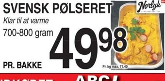 SVENSK PØLSERET