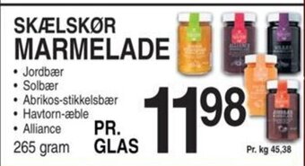 ABC Lavpris SKÆLSKØR MARMELADE tilbud