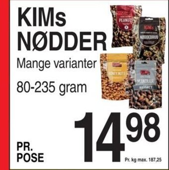 ABC Lavpris KIMS NØDDER tilbud