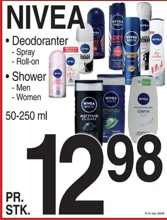 ABC Lavpris NIVEA Deodoranter • Shower tilbud