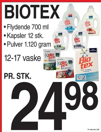 ABC Lavpris BIOTEX tilbud