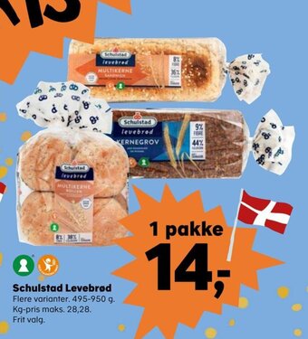 SuperBrugsen Schulstad Levebrød tilbud