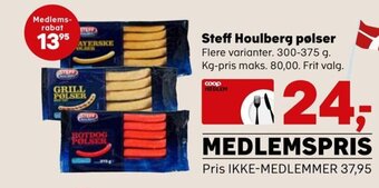 SuperBrugsen Steff Houlberg pølser tilbud