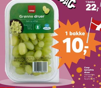 SuperBrugsen Coop kernefrie druer tilbud