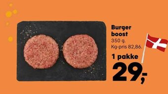 SuperBrugsen Burger boost tilbud