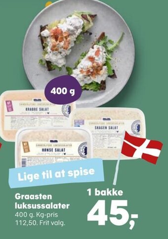 SuperBrugsen Graasten luksussalater tilbud