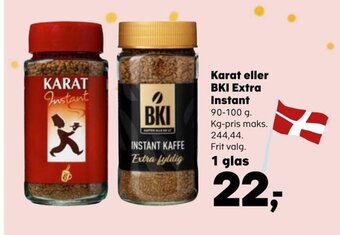 SuperBrugsen Karat eller BKI Extra Instant tilbud