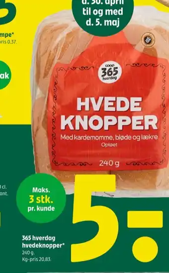 Coop 365 Coop 365 hverdag hveder tilbud