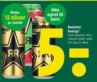 Rockstar energidrik