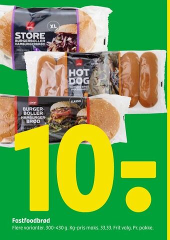 Coop 365 Coop hotdogbrød tilbud