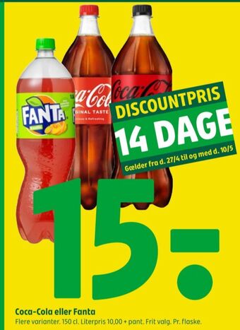Coop 365 Coca cola cola tilbud
