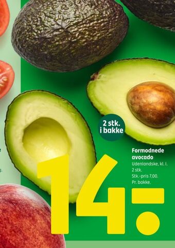 Coop 365 Ukendt avocado tilbud