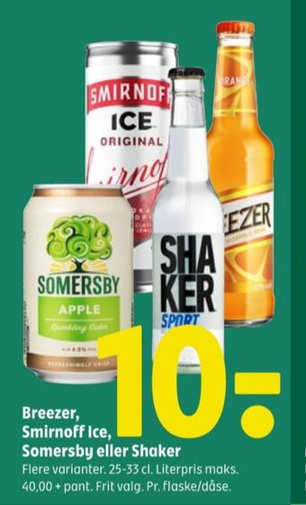 Coop 365 Breezer rtd tilbud