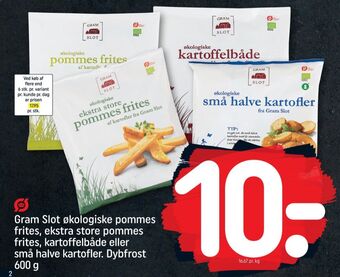 REMA 1000 Gram slot kartoffelprodukter tilbud