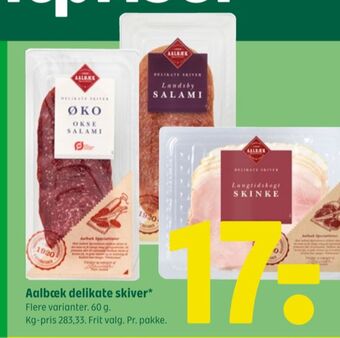 Coop 365 Aalbæk specialiteter salami landsby tilbud