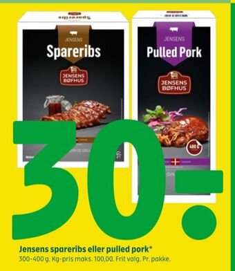Coop 365 Jensens spareribs tilbud
