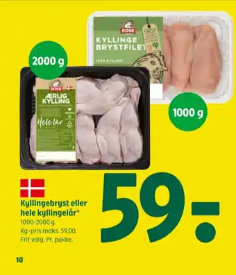 Ærlig kylling kyllingebrystfilet
