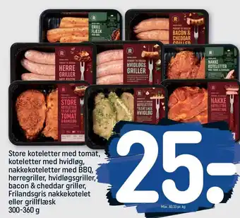 REMA 1000 Store koteletter med tomat, koteletter med hvidløg tilbud