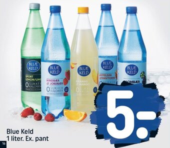 REMA 1000 Blue Keld 1 liter. Ex. pant tilbud