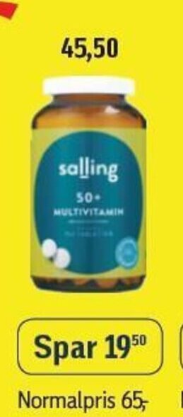 Føtex salling 50-MULTIVITAMIN tilbud