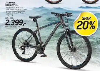 Thansen X-zite mtb 27,5 tilbud