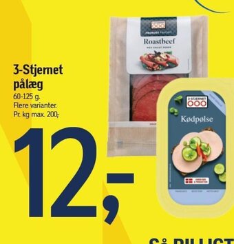 Føtex 3-Stjernet pålæg tilbud