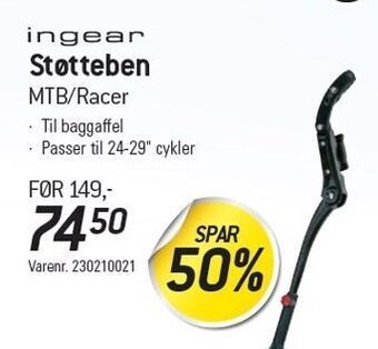 Thansen Ingear støtteben tilbud