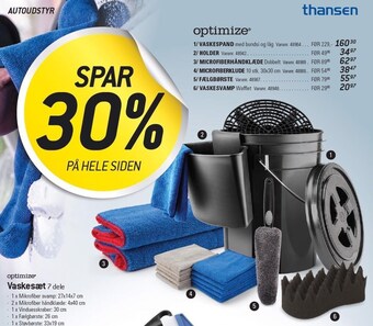 Thansen Spar 30% på hele siden tilbud