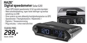 Thansen Raze digital speedometer tilbud