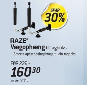 Thansen Raze vægophæng til tagboks tilbud
