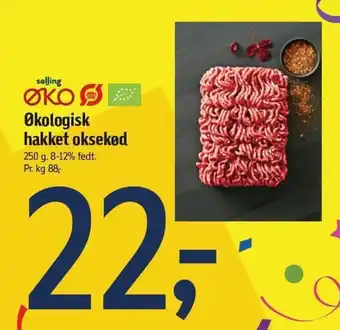 Føtex Økologisk hakket oksekød 250 g tilbud