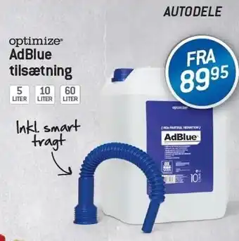 Thansen Optimize adblue tilsætning tilbud