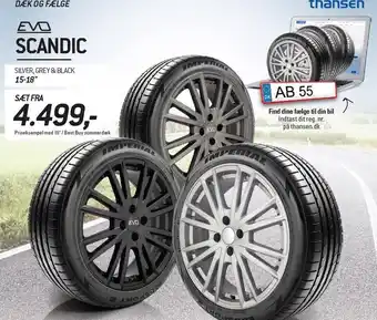 Thansen Evo scandic tilbud
