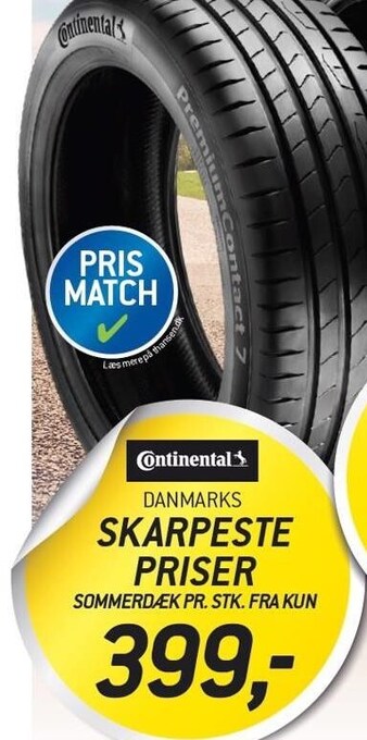 Continental sommerdæk
