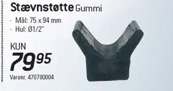 Thansen Stævnstøtte gummi tilbud