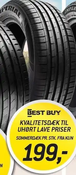 Best buy kvalitetsdæk til uhørt lave priser