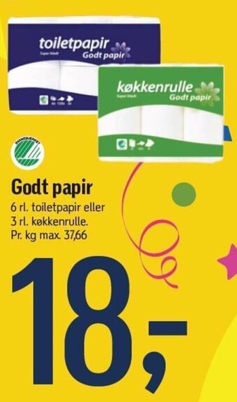 Føtex Godt papir tilbud