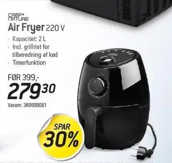 Camp+nature air fryer 220 v