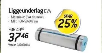 Thansen Liggeunderlag eva tilbud
