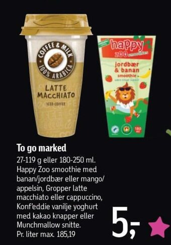 Føtex To go marked tilbud